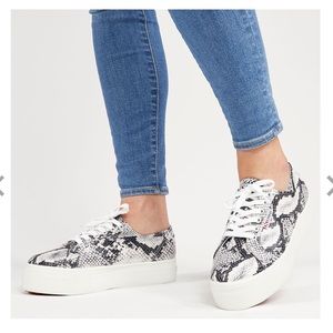 Superga 2790 Snake Print Platform sneakers